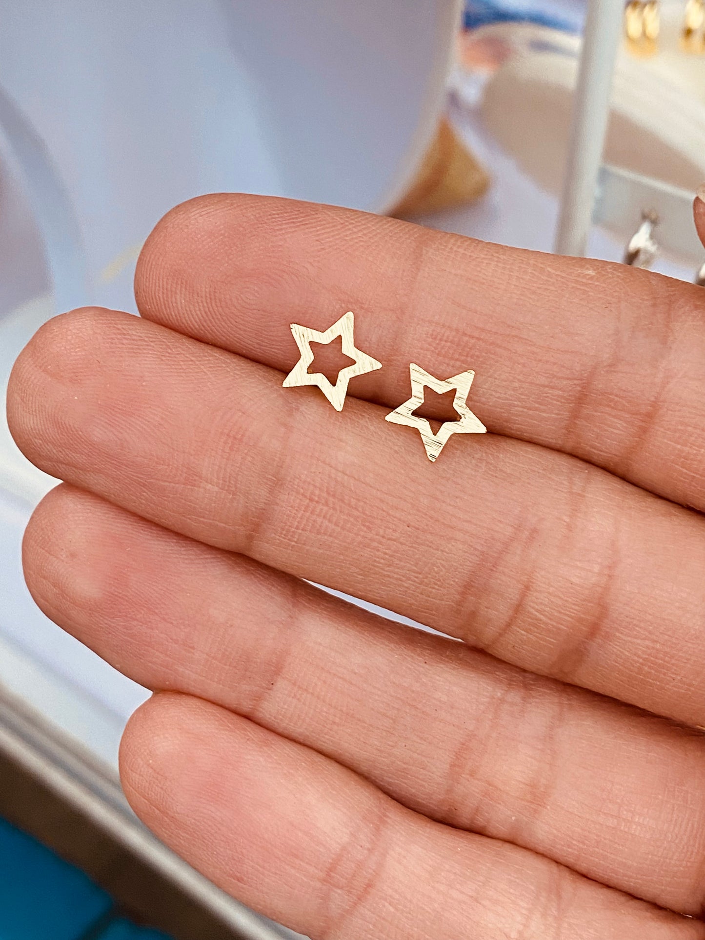 Topitos Estrella caladas forma