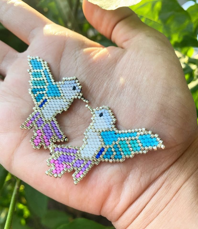 COLIBRIS MIYUKI MAXI AZULES
