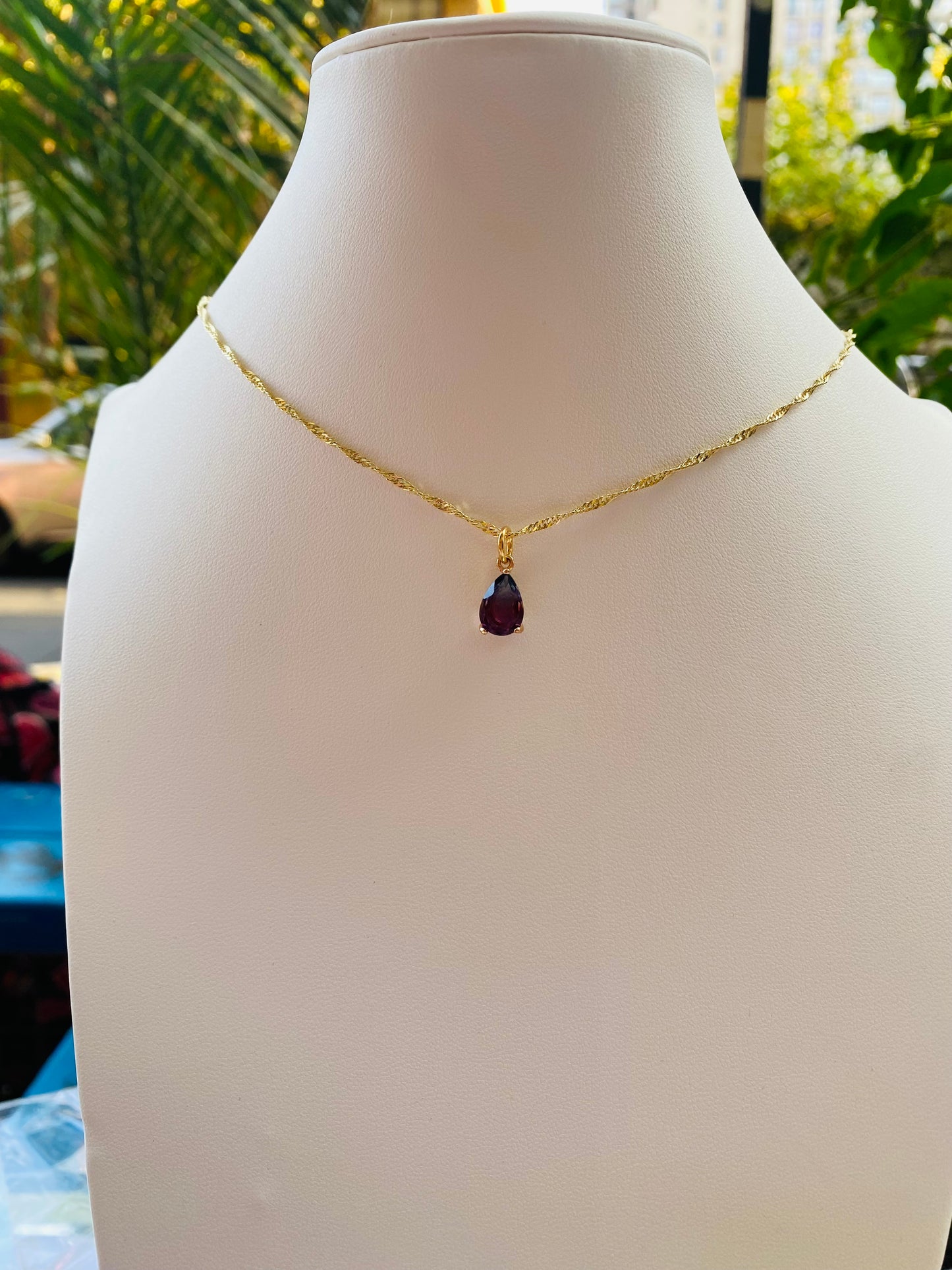 Punto de luz morado gota 💧