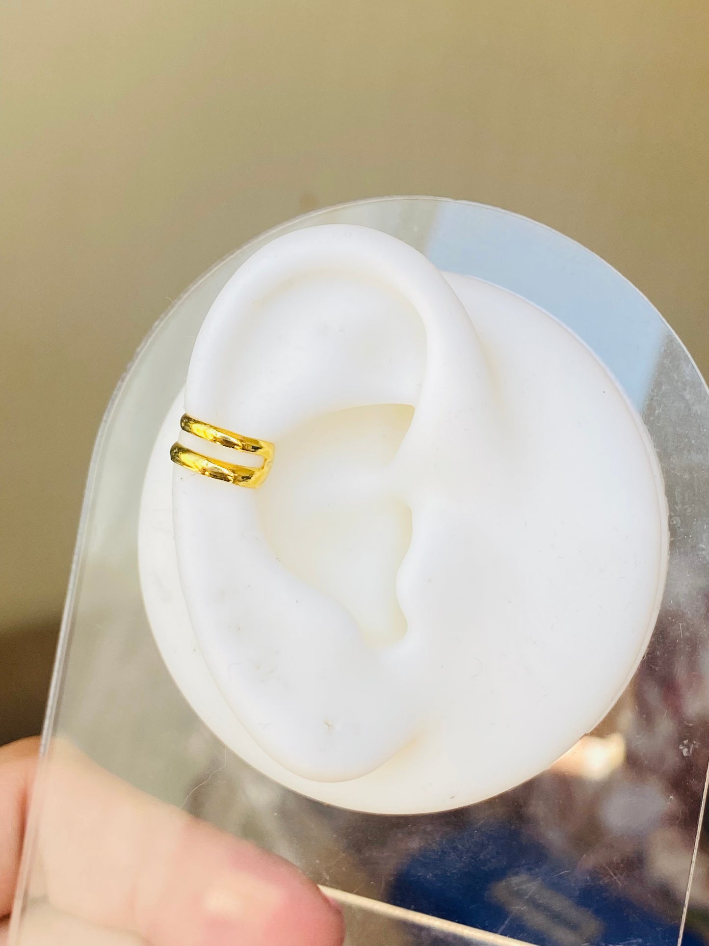Ear cuff peq doble