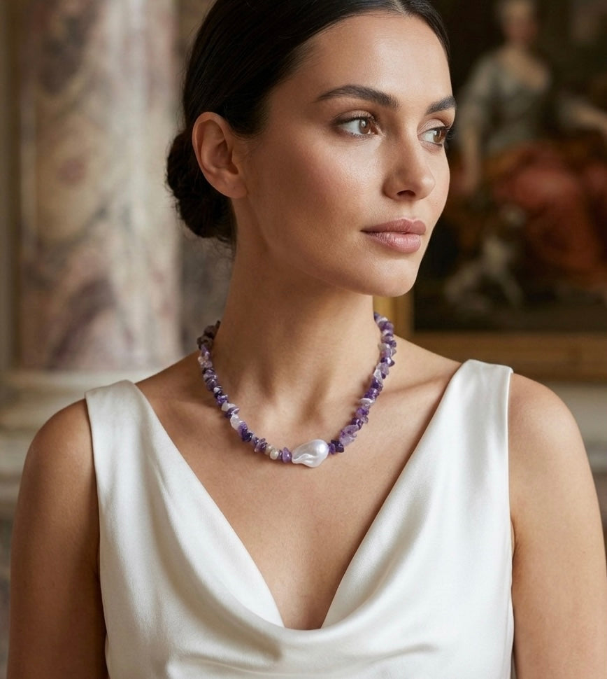 Collar alice amatista