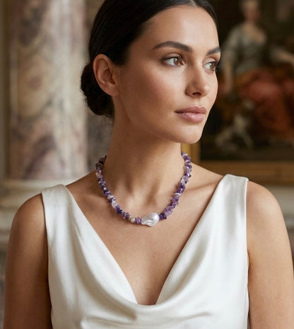 Collar alice amatista
