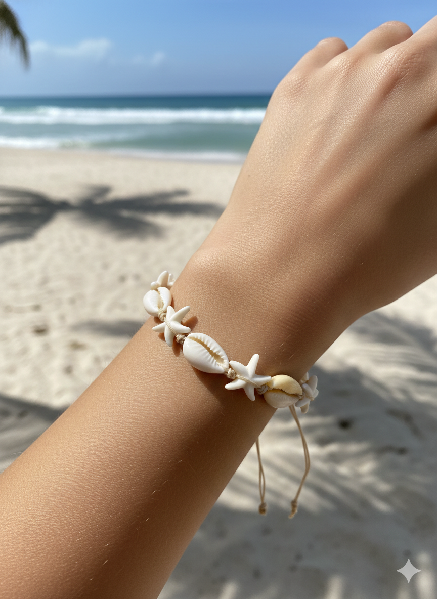 Pulsera caracoles 🐚